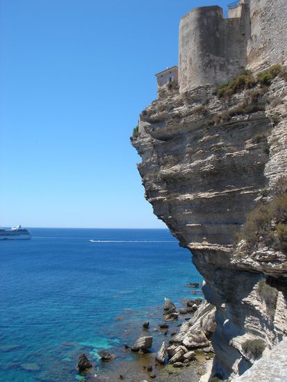 Die Klippen von Bonifacio