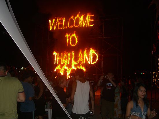 Einer der legendärsten Momente auf der FullMoonParty....