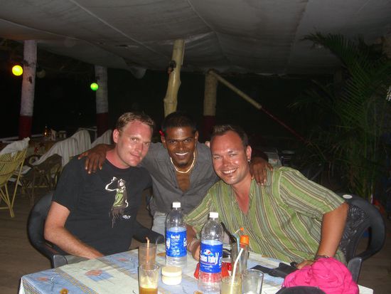 Nick aus Australien Murugesh und ich