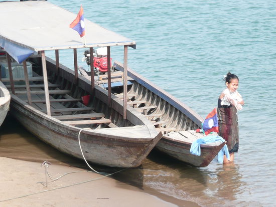 So duscht man laotisch