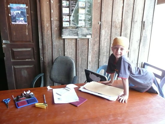 Das kambodschanische Visum wird ausgestellt