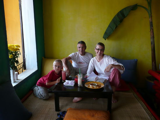 Beim Chillen im Hoi An