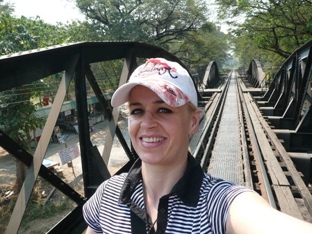Auf der River Kwai Bruecke