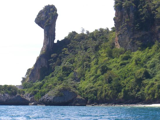 you will always remember the name of the island, if you see its funny shape