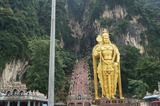Eingang zu den Batu Caves