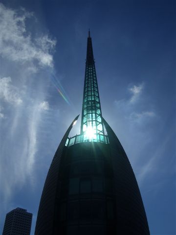 interessante kirchenbau in perth city...