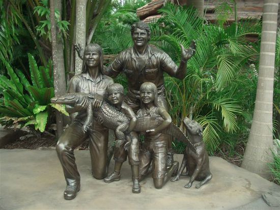die irwin familie... auch ohne ihn ist der zoo noch in vollem gange