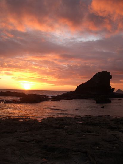 geiler sonnenuntergang....