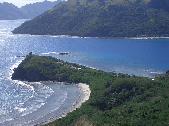 aussicht ueber unseren strand...schoen he??? 