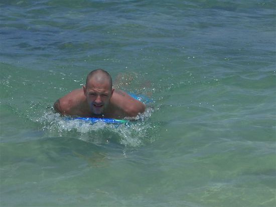 kusi beim bodyboarden....