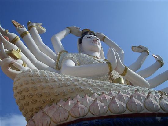 einer von den grossen buddhas auf ko samui