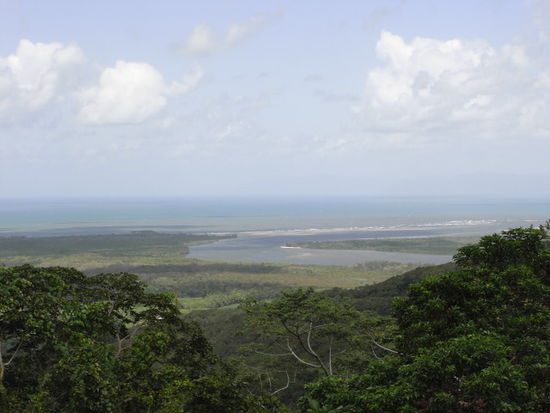 Aussichtspunkt Richtung Cape Tribulation