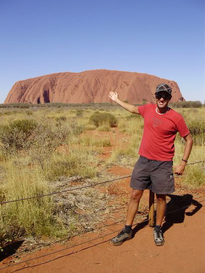 Uluru und ich