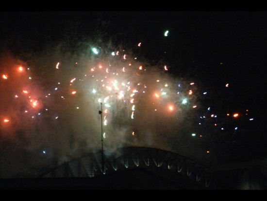 Nochmals Happy New Year. Harbord-Bridge.