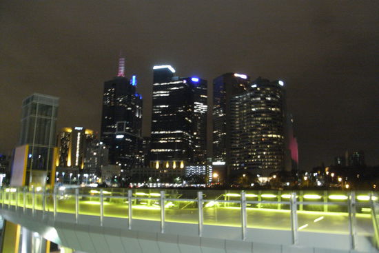 Skyline Melbourne by Night