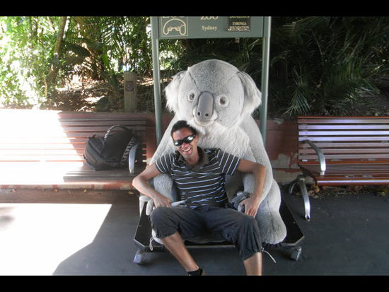 Ich und Shlappi (Koala)