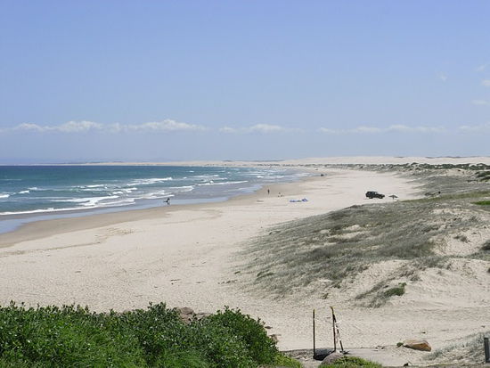 Strand in Port Stephens.