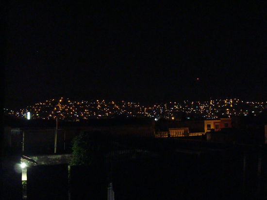 Ausblick von unserer Dachterrasse