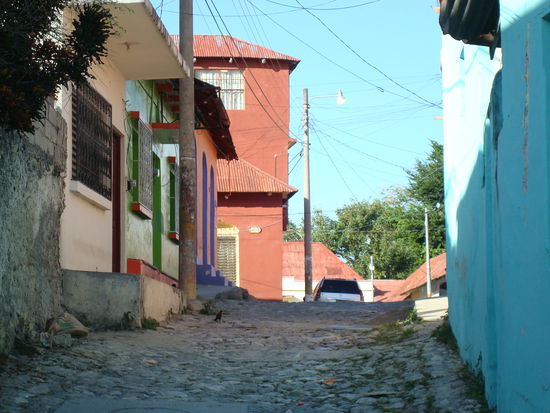 Strasse in Flores