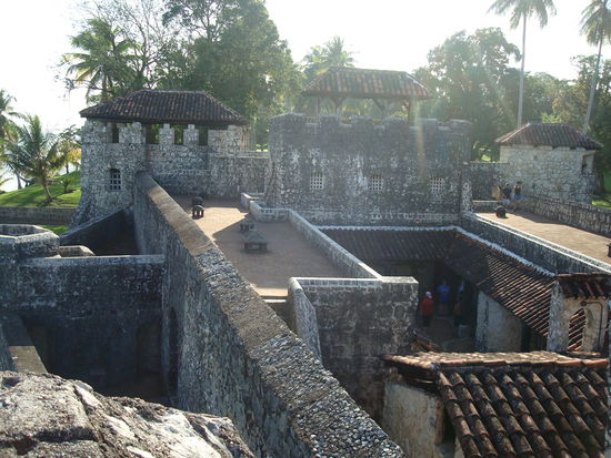 Wir besichtigen das Castillo und den angrenzenden schoenen Park