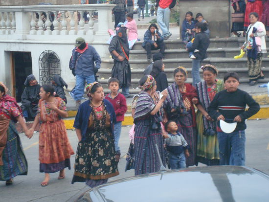 An der Demonstration