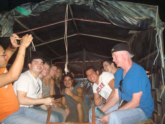 Unsere Galleragruppe auf der Heimfahrt.