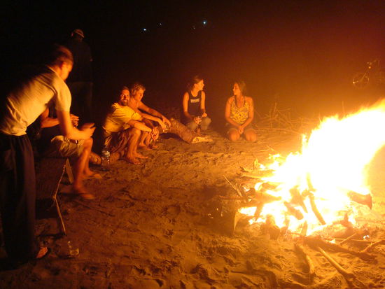 ...und wieder mal ein tolles Strandfeuer