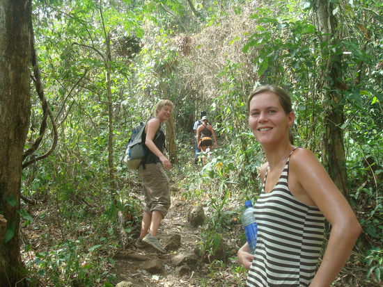 Zu Beginn des Aufstiegs auf den Maderas