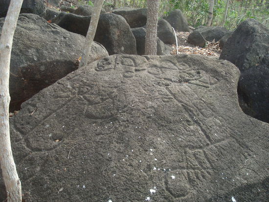 Petroglyphen, allerdings sind sie nicht immer einfach zu finden