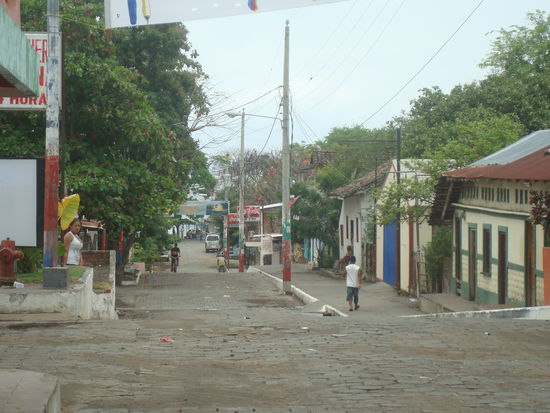 Strasse in Moyogalpa