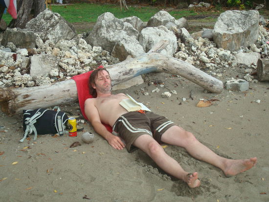 Thoemu bei der Siesta