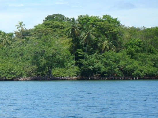 Eine der vielen Inseln