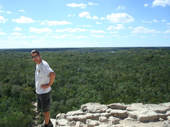 Der Aufstieg hat sich gelohnt: der Ausblick ist phaenomenal