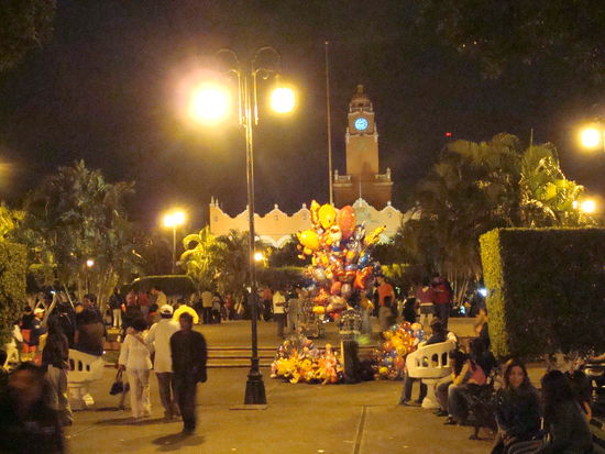 Schoene Atmosphaere am Zocalo