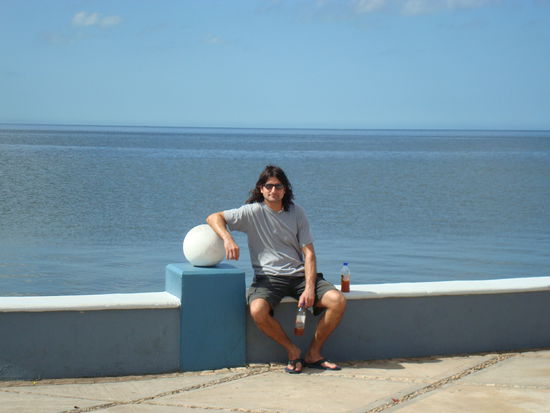 An der Strandpromenade