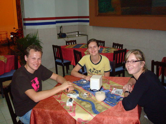 Sjoerd, Simone und Sandra.