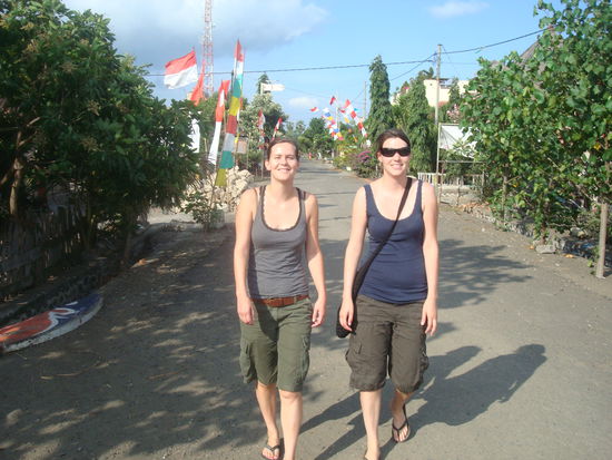 Beim Spaziergang durch die leeren Strassen von Gilimanuk