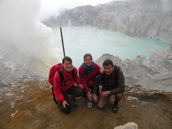 Wir sind voellig ueberwaeltigt von den Bildern die sich uns bieten