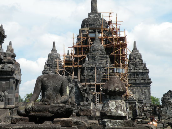 Hier wird restauriert