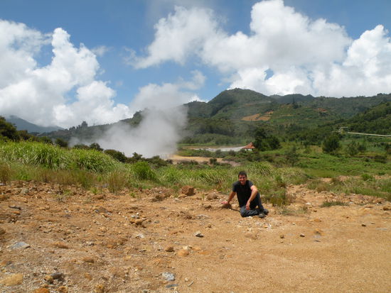 Posing beim Sikidang