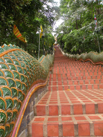 Treppe zum Doi Suthep