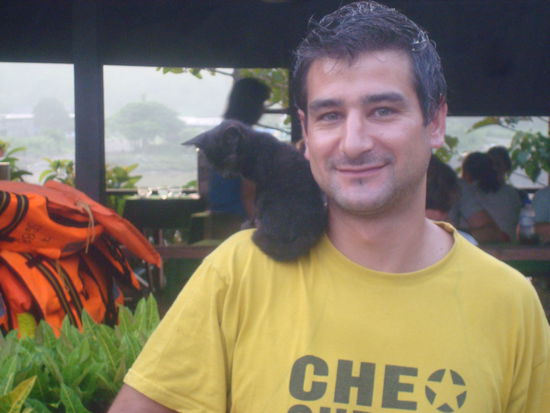 Dieses Katzenbaby (Waise) strich uns drei Tage um die Beine. Die Trennung fiel uns nicht leicht.