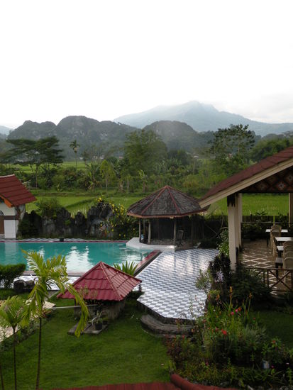 Ausblick von unserem Balkon