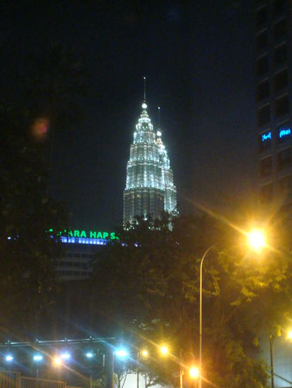 Petronas Towers by night