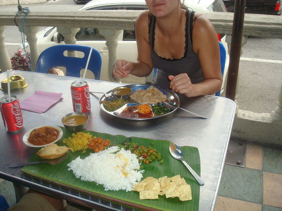 Nach einer anstrengenden Wanderung haben wir uns eine gute Mahlzeit verdient