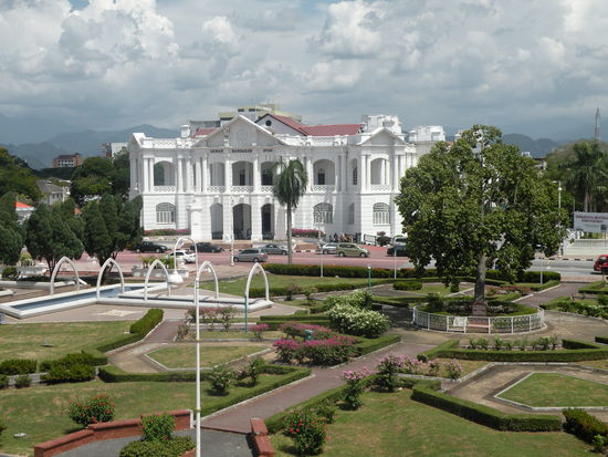 Ausblick von unserem Balkon