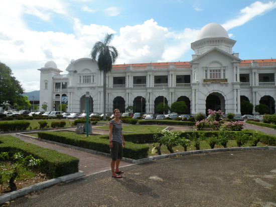 Und hier ist er: unser Bahnhof