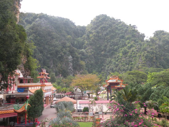Aussicht vom Tempelbalkon