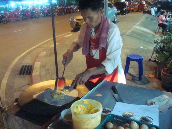 Bananapancakeman. Simone haette diese wohl besser nicht gegessen.