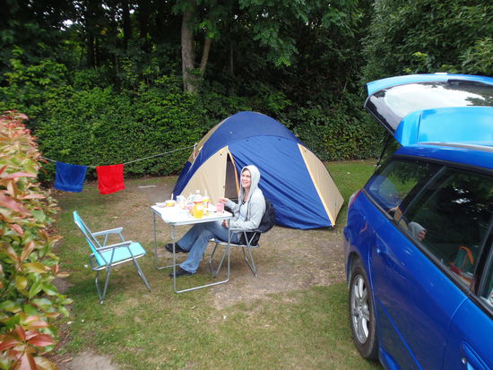 Home sweet home. Beim Nachtessen.........